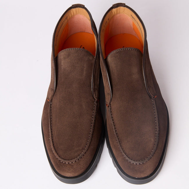 Desert Boots - Suede & Thick Rubber Soles + Apron