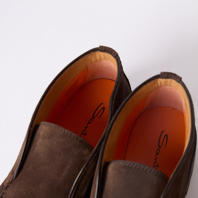 Desert Boots - Suede & Thick Rubber Soles + Apron