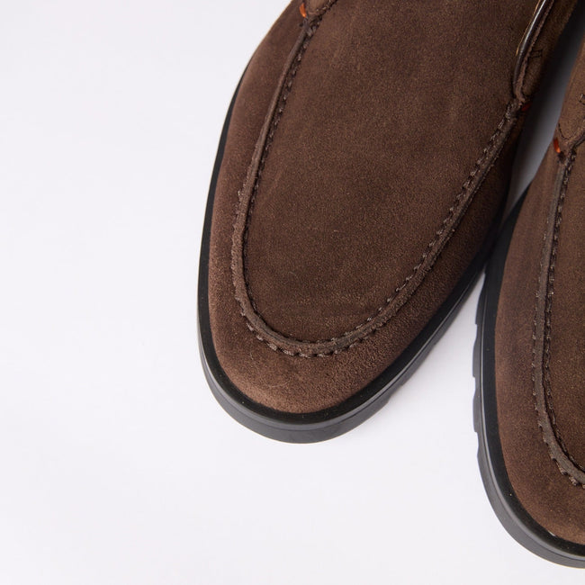 Desert Boots - Suede & Thick Rubber Soles + Apron