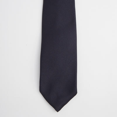 Tie – Silk Seven-Fold With Inner Pocket + Red Heart Pendant