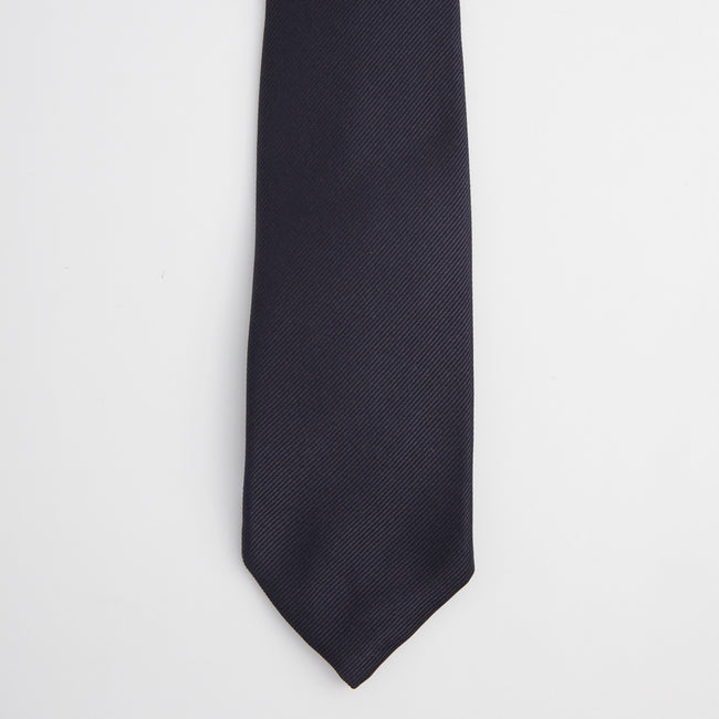 Tie – Silk Seven-Fold With Inner Pocket + Red Heart Pendant