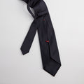 Tie – Silk Seven-Fold With Inner Pocket + Red Heart Pendant