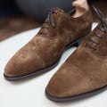 Oxfords – PHILIP II Suede & Prestige Leather Soles Lace-Ups