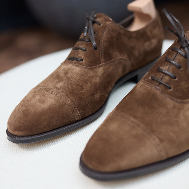Oxfords – PHILIP II Suede & Prestige Leather Soles Lace-Ups