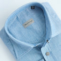 Shirt – Denim Cotton Single Cuff Decorative Snap buttons