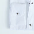 Shirt – Linen Single Cuff Decorative Snap buttons