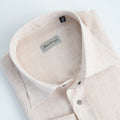 Shirt – Linen Single Cuff Decorative Snap buttons