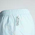 Swim Shorts – MADEIRA AIRSTOP Textured Seersucker Striped Pattern Microfiber-100780323