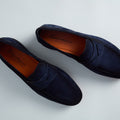 Penny Loafers – CARLO Suede & Thin Leather Soles + Apron--100782694