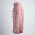 Jacket – Wool, Cotton & Silk Deconstructed Mao Collar Buttoned-100782898