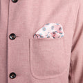 Jacket – Wool, Cotton & Silk Deconstructed Mao Collar Buttoned-100782898