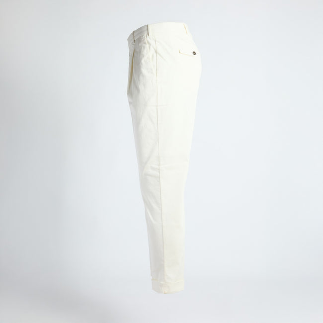 Pants – REBEL Gabardine Cotton Stretch With One Pleat-100782992