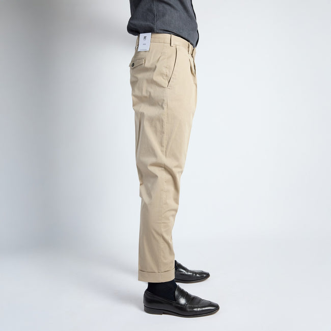 Pants – REBEL Gabardine Cotton Stretch With One Pleat-100782992