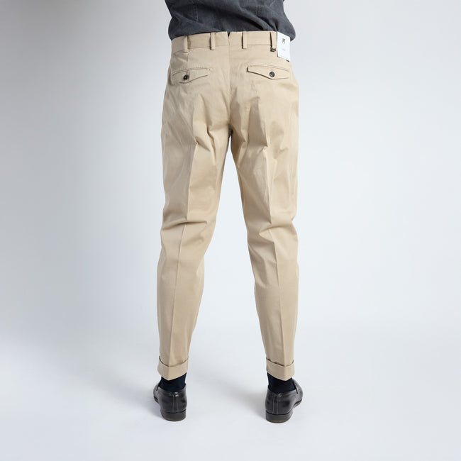 Pants – REBEL Gabardine Cotton Stretch With One Pleat-100782992