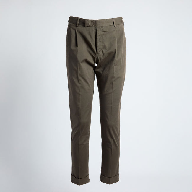 Pants – REBEL Gabardine Cotton Stretch With One Pleat-100782992