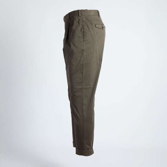 Pants – REBEL Gabardine Cotton Stretch With One Pleat-100782992
