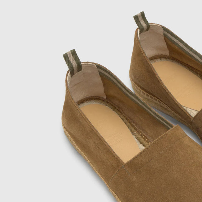Espadrilles – PABLO Cowhide Leather (Suede), Sheepskin leather & Rubber Soles