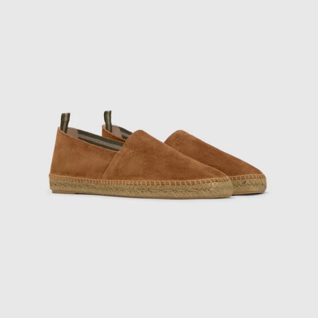 Espadrilles – PABLO Cowhide Leather (Suede), Sheepskin leather & Rubber Soles