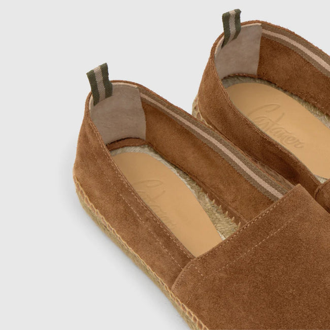 Espadrilles – PABLO Cowhide Leather (Suede), Sheepskin leather & Rubber Soles