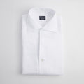 Shirt – Linen Single Cuff, Button-Down Under, Open Collar