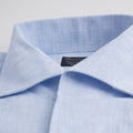 Shirt – Linen Single Cuff, Button-Down Under, Open Collar
