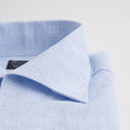 Shirt – Linen Single Cuff, Button-Down Under, Open Collar