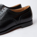 Oxfords - Westfield Burnished Calf Leather & Leather Soles Lace-Ups