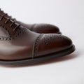 Oxfords - Westfield Burnished Calf Leather & Leather Soles Lace-Ups