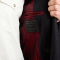Double-Breasted Coat - Twill Cashmere With Martingale