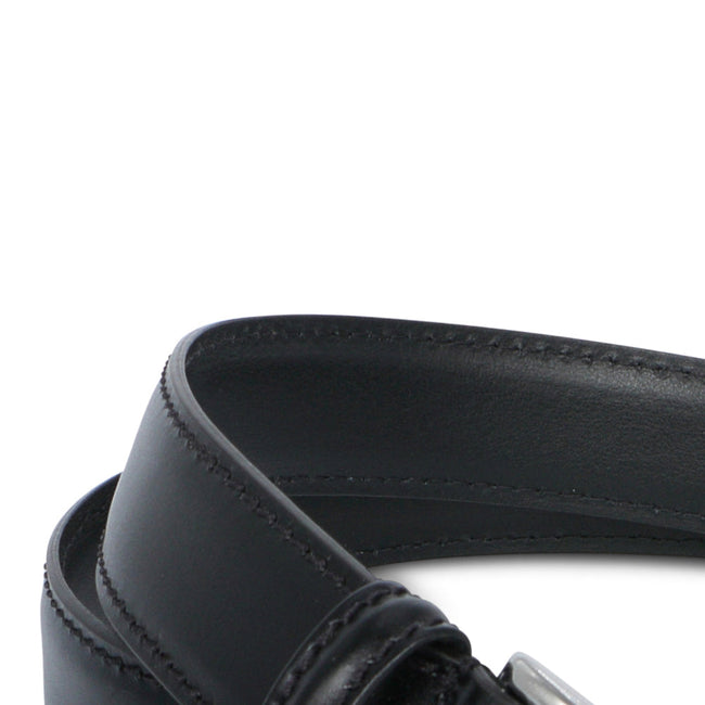 Belt - Leather & Silver Buckle