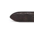 Belt - Exotic Leather & Silver Buckle