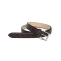 Belt - Exotic Leather & Silver Buckle