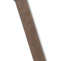 Belt - Calf Suede & Silver Buckle