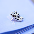 Cufflinks – Dalmatian Dog Sterling Silver & Enamel