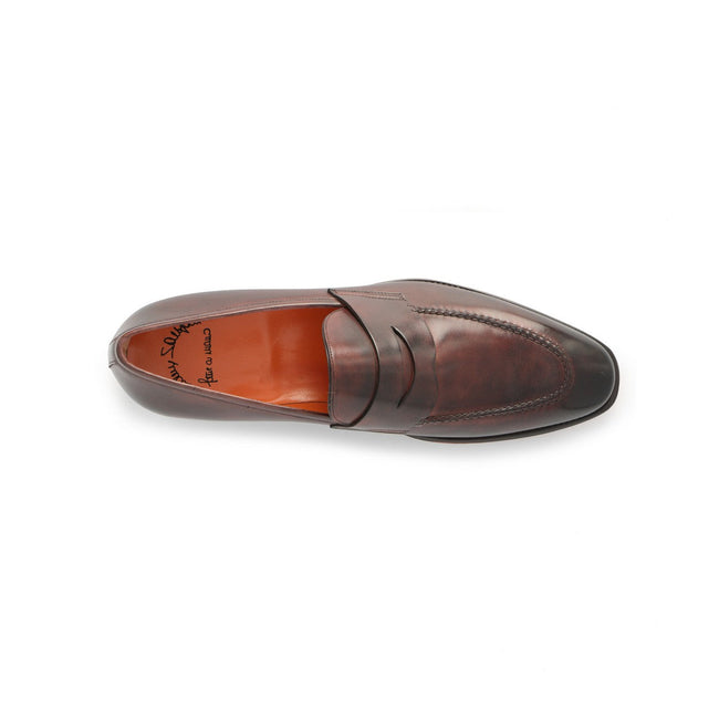 Penny Loafers - DUKE Old England Leather & Leather Soles Apron