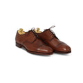 Derbies - ELMSLEY Burnt Pine Leather & Leather Soles Lace-Ups