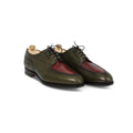 Derbies - DOVER Bicolor Leather & Leather Soles Lace-Ups