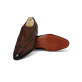 Derbies - FROME Dark Oak Calf Leather & Leather Soles Lace-Ups