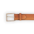 Belt - Scaly Calf Leather & Silver Buckle 