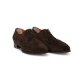 Derbies in Brown Suede