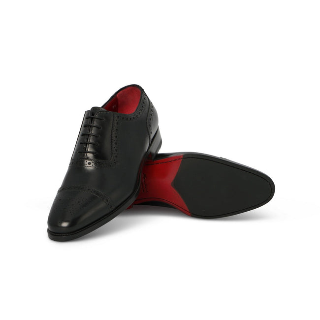 TIFFANY Derbies in Black Leather