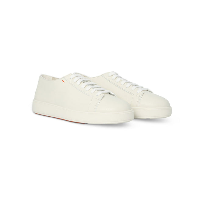 Sneakers - NEW CLEANIC Grained Leather & Rubber Soles Lace-Ups