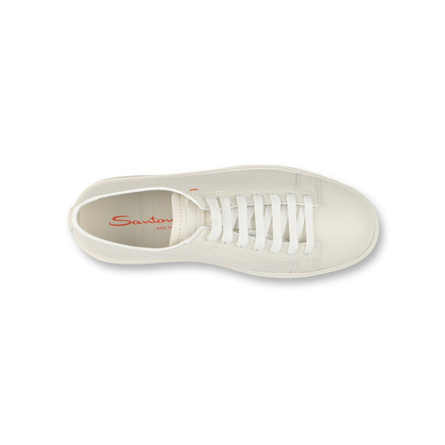 Sneakers - NEW CLEANIC Grained Leather & Rubber Soles Lace-Ups