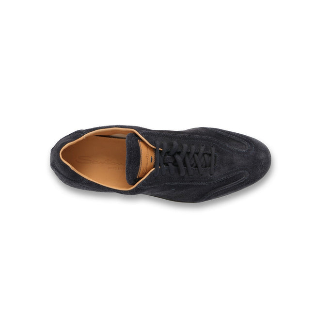 EAGLE Lower Sneakers in Navy Suede