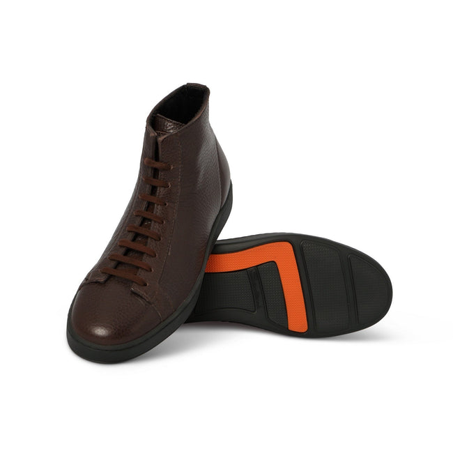 CLEANIC Higher Sneakers in BrownLeather