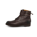 Boots - KENTMERE Utah Leather & Rubber Soles Lace-Ups + Two Buckles
