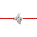 Thread Bracelet – SAVE MY BEE Rhodium Silver & Diamonds