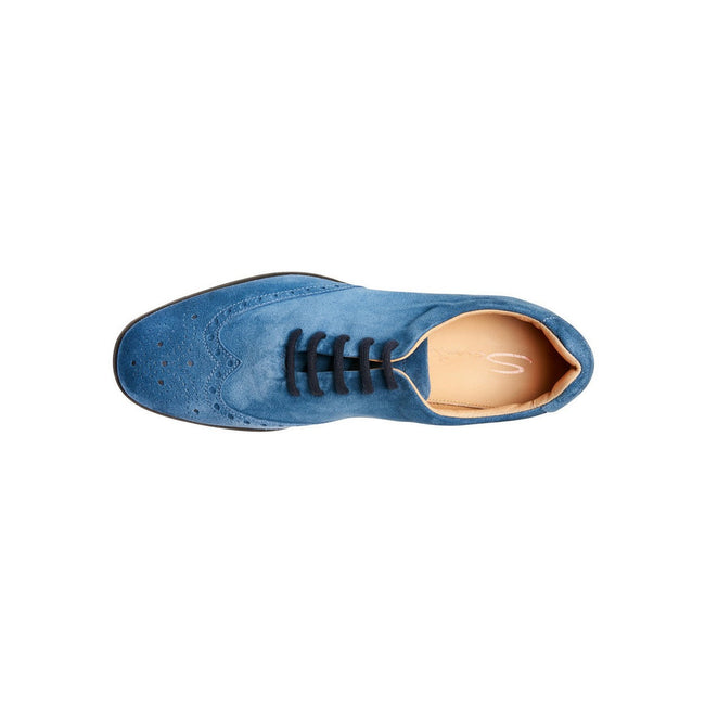 Sneakers - Native Suede & Rubber Soles Lace-Ups