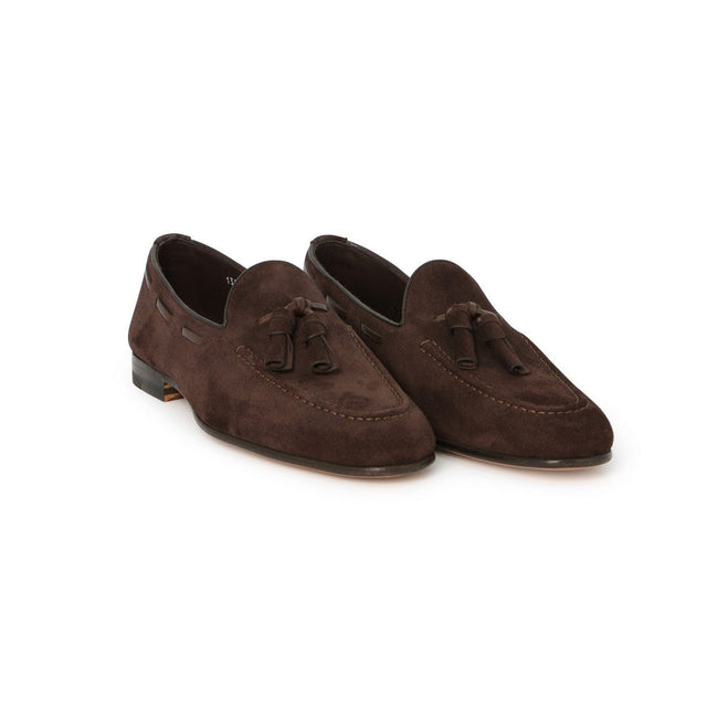 Tassel Loafers - CARLOS Suede & Leather Soles