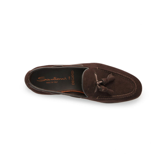 Tassel Loafers - CARLOS Suede & Leather Soles